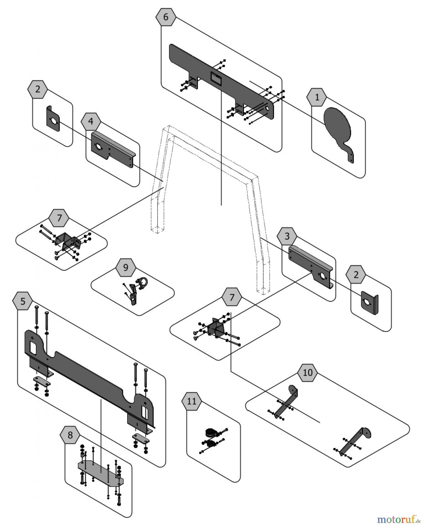  AS-Motor (neu) Zubehör/ Verschleissteile StVZO-Kit StVZO-Kit Halterungen