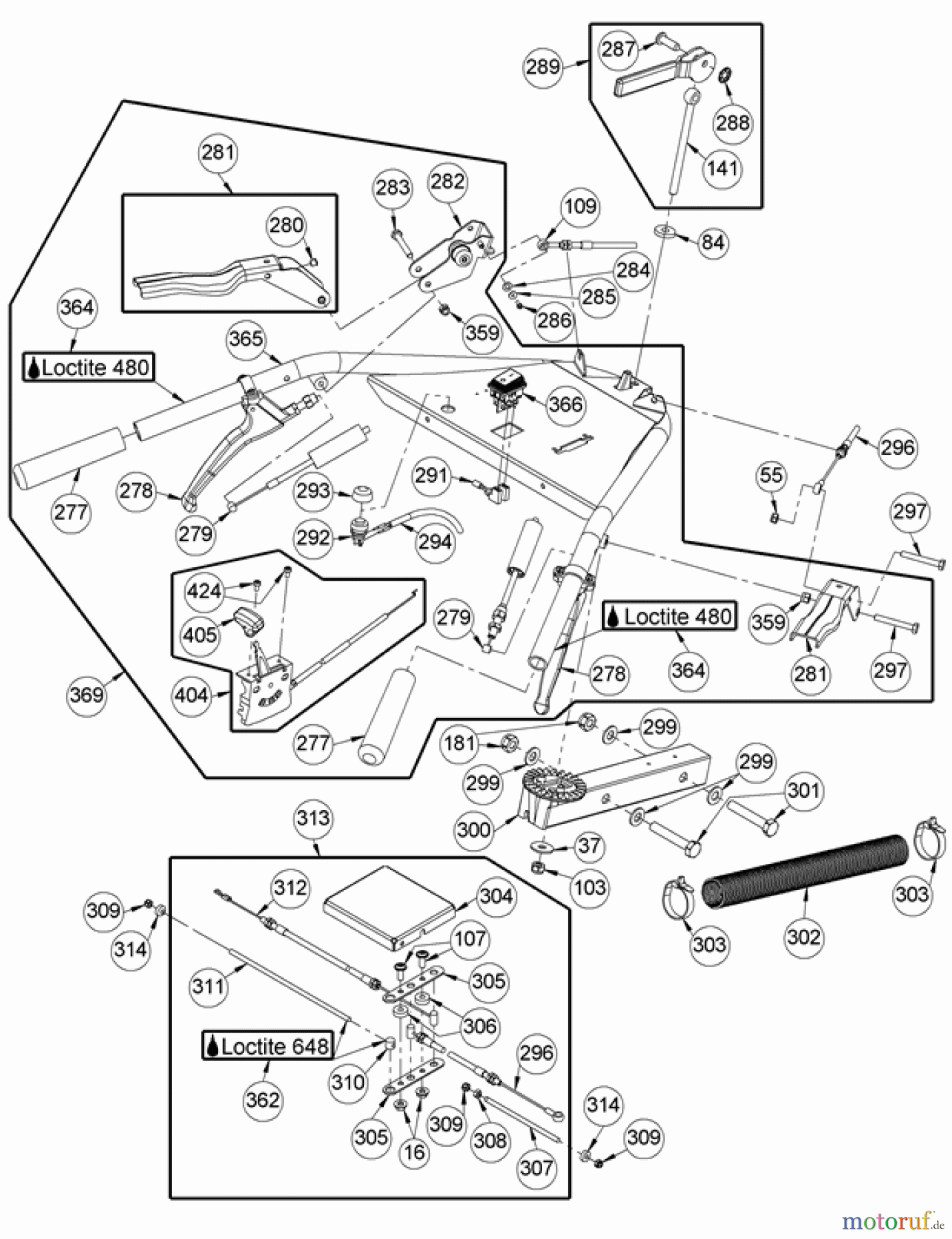  AS-Motor (neu) Hochgras Schlegelmäher AS 901 SM ab FNr. 026020070001 Lenker