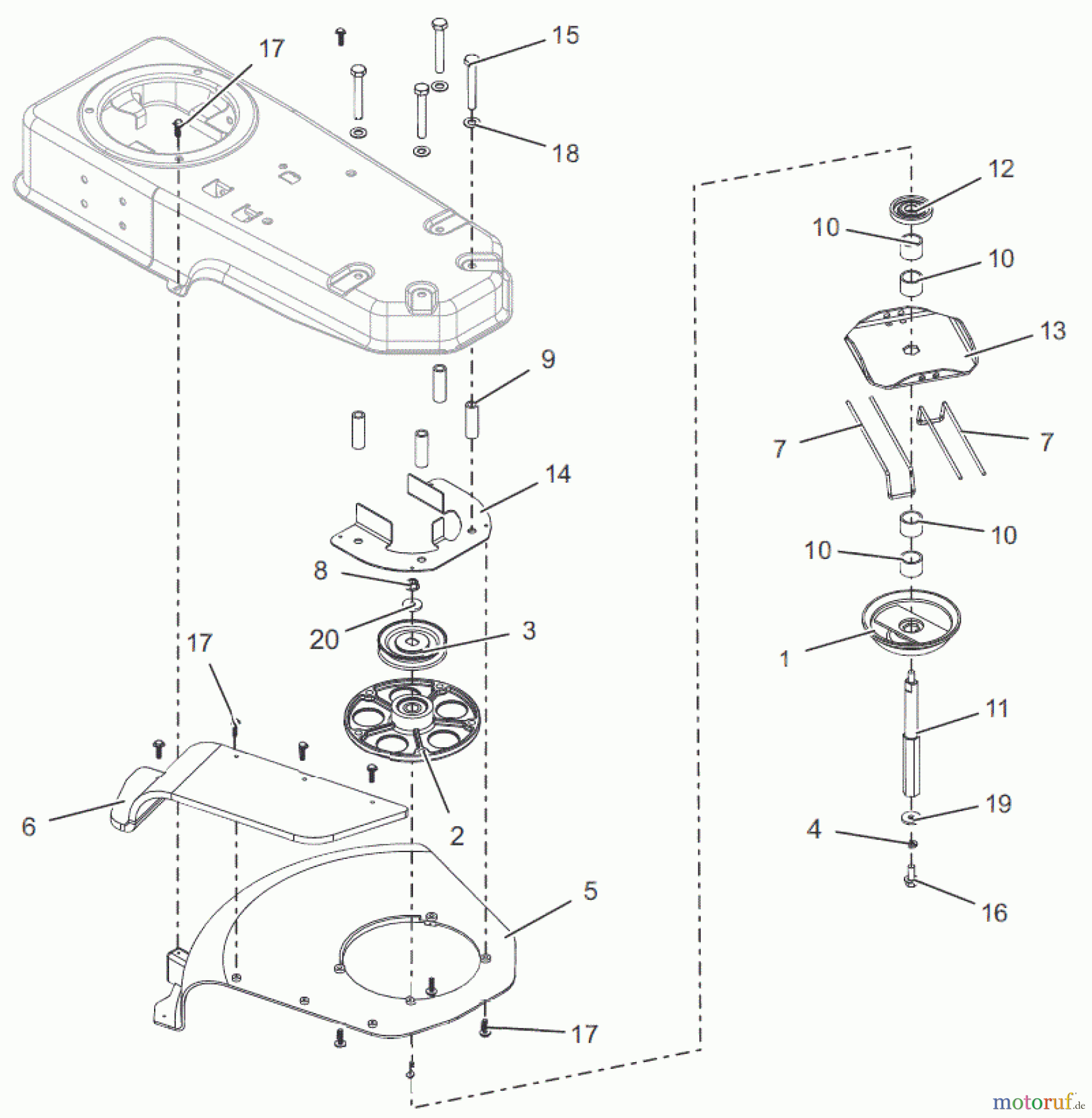AS-Motor (neu) Ariens Spezial String Trimmer 17200103 STRING TRIMMER - ARIENS EU 06 TRIMMER HEAD