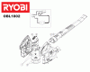 Ryobi Blasgeräte Ersatzteile OBL1802