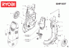 Ryobi EHP1037 Ersatzteile Seite 1