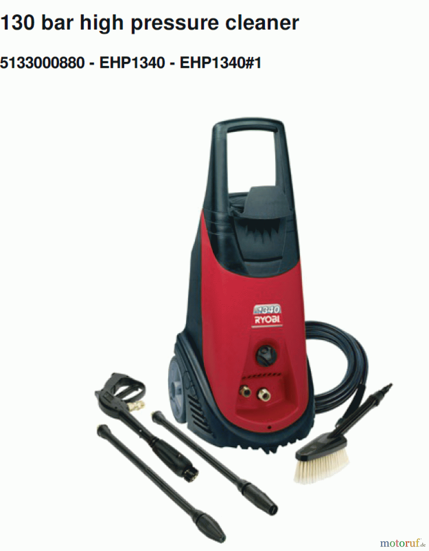 Ryobi Hochdruckreiniger EHP1340