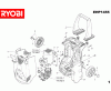 Ryobi EHP1455 Ersatzteile Seite1