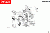 Ryobi EHP6615 Ersatzteile Seite1