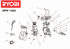 Ryobi RPW100E Ersatzteile Seite 1