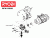 Ryobi RPW130HS Ersatzteile Seite 1