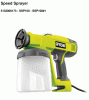 Ryobi Farbsprühpistolen Ersatzteile SSP100