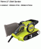 Ryobi Bandschleifgeräte Ersatzteile EBS8021VFHG