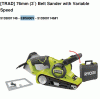 Ryobi Bandschleifgeräte Ersatzteile EBS800V