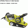 Ryobi Bandschleifgeräte Ersatzteile EBS800