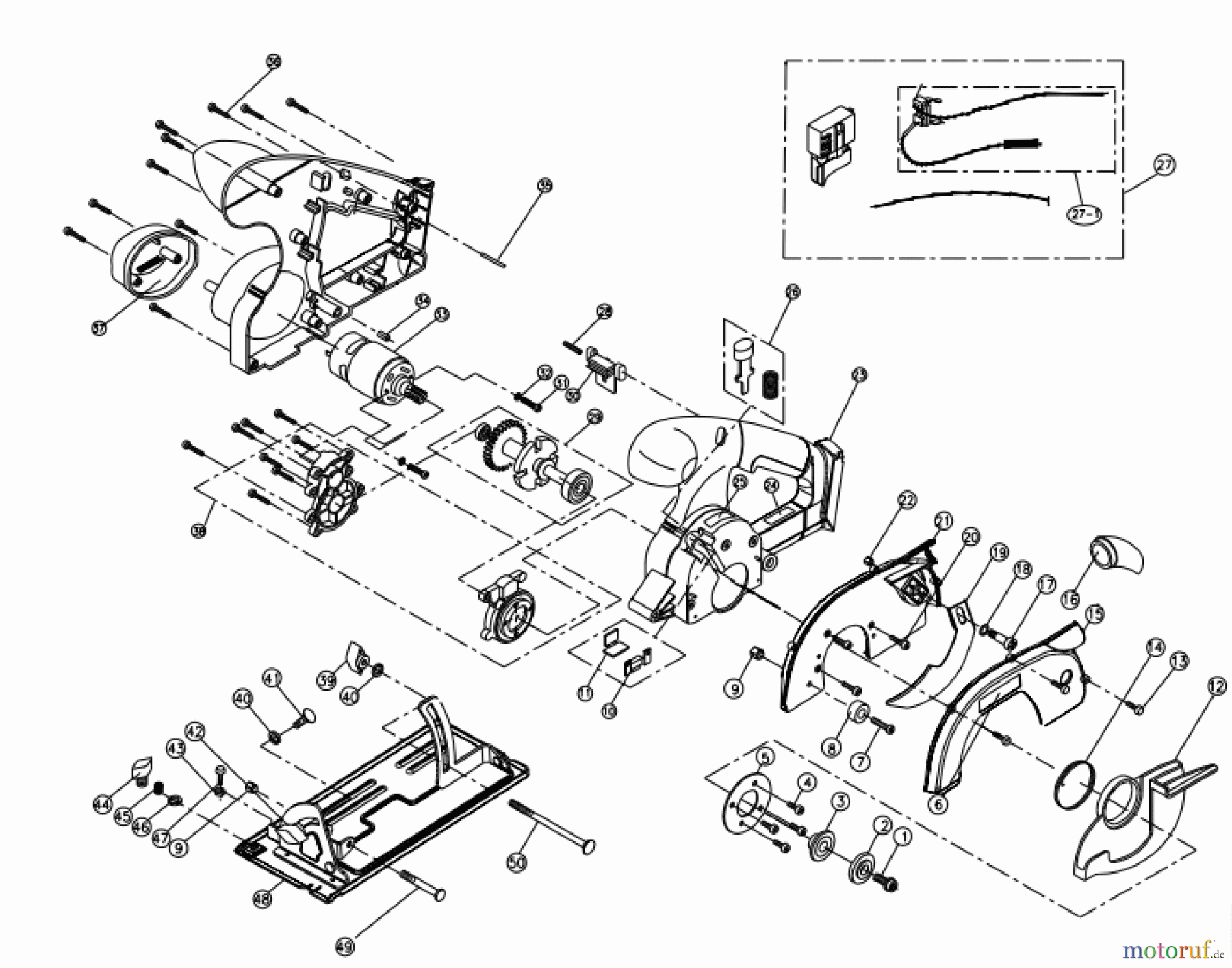 Ryobi Sägen Kreissägen CCS1801DM