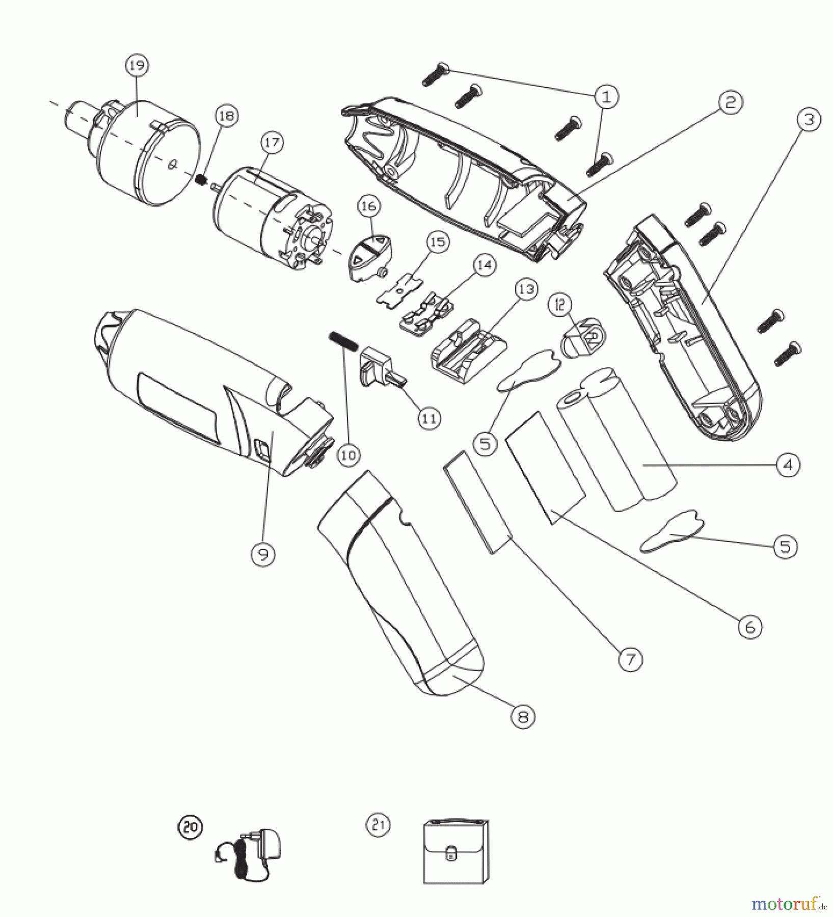 Ryobi (Schlag-)Bohrschrauber Akkuschrauber CSD3612N