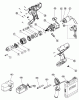 Ryobi Bohrschrauber mit Schlagbohrfunktion Ersatzteile CDI1803