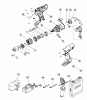 Ryobi Bohrschrauber mit Schlagbohrfunktion Ersatzteile CDI1443