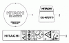 Hitachi ET-Liste CG47EY-T Ersatzteile Seite 13