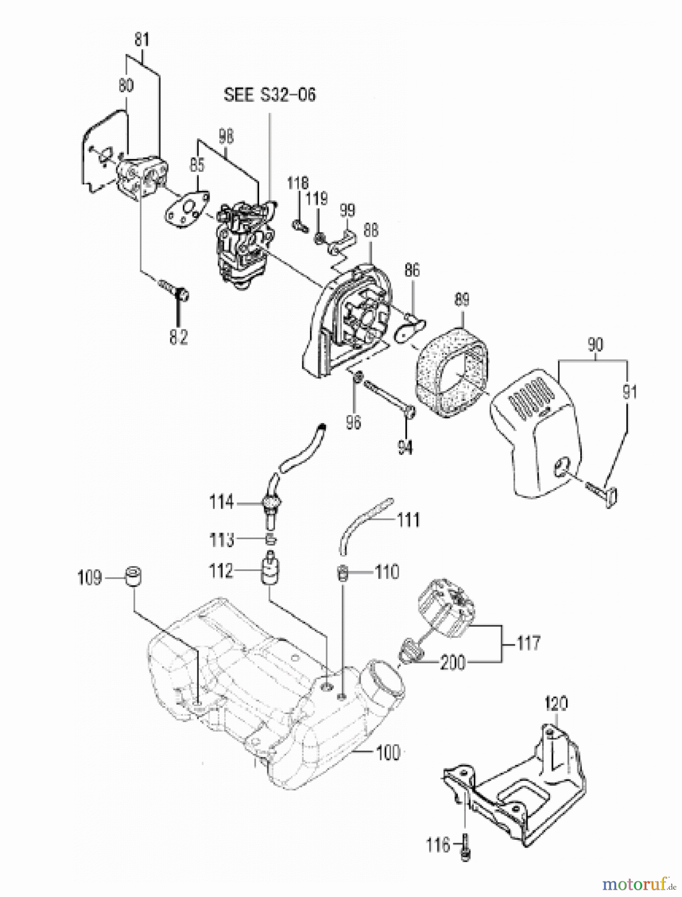  Hitachi Motorsägen ET-Liste CS25EPB8(S) Seite 3