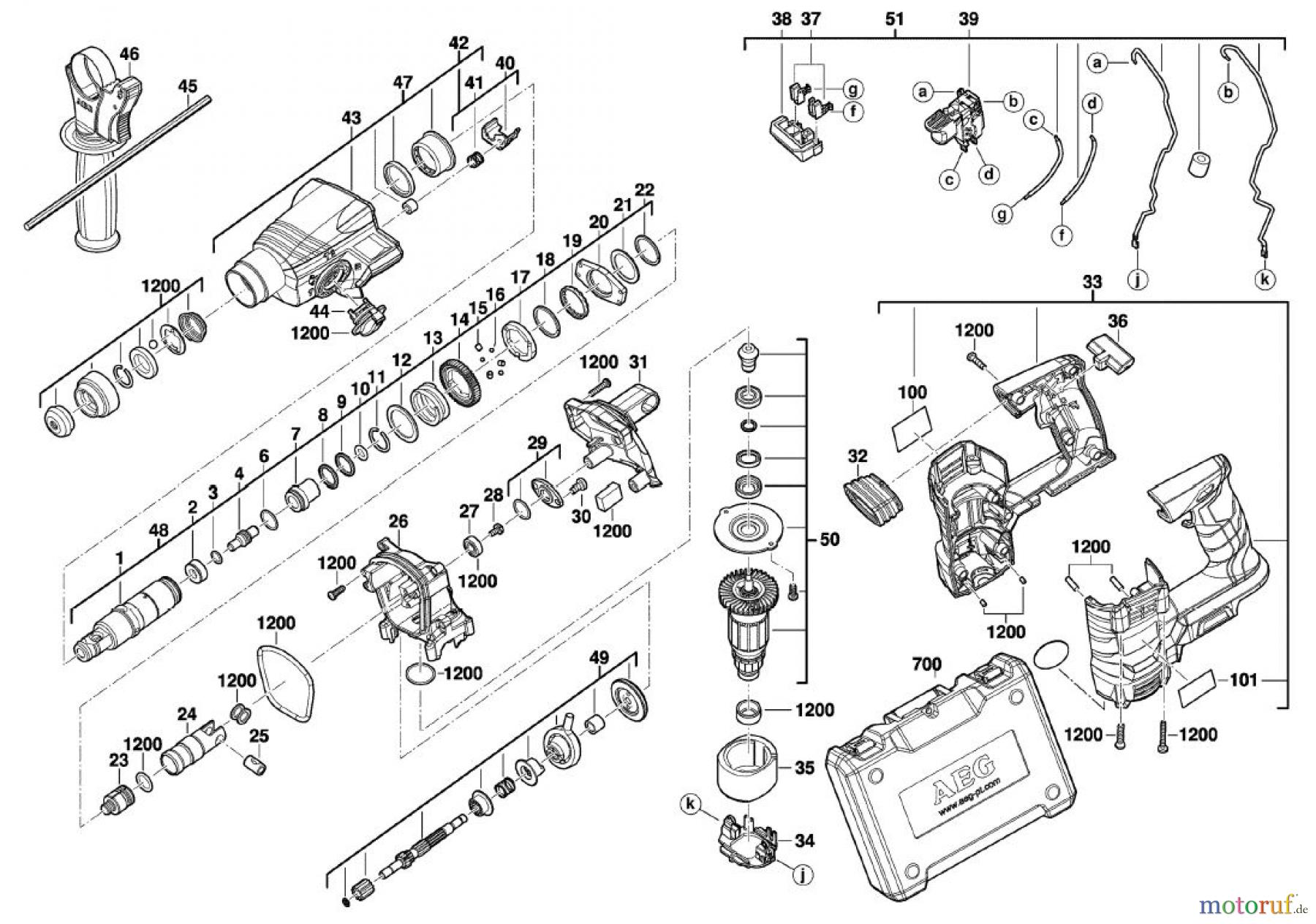  AEG Powertools Bohren und Schrauben Akku Geräte 18 VOLT BBH 18