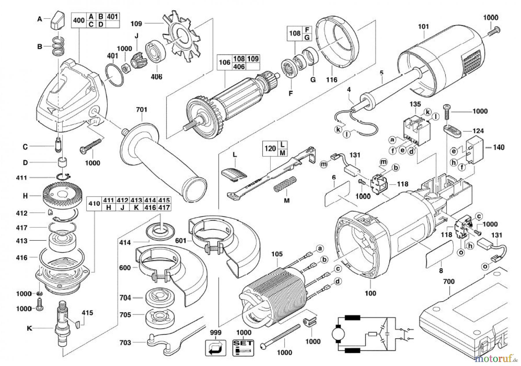 AEG Powertools Metallbearbeitung Winkelschleifer WS 21-230 E