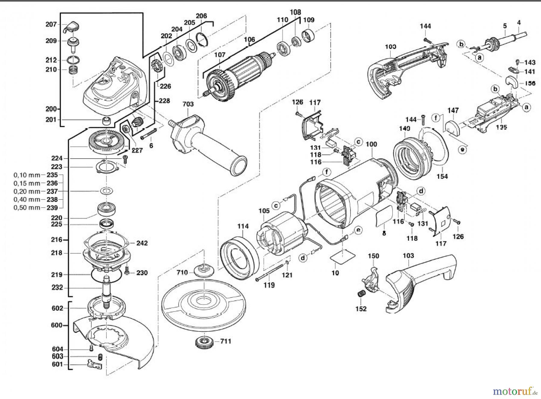 AEG Powertools Metallbearbeitung Winkelschleifer WS 24-230 E GVX