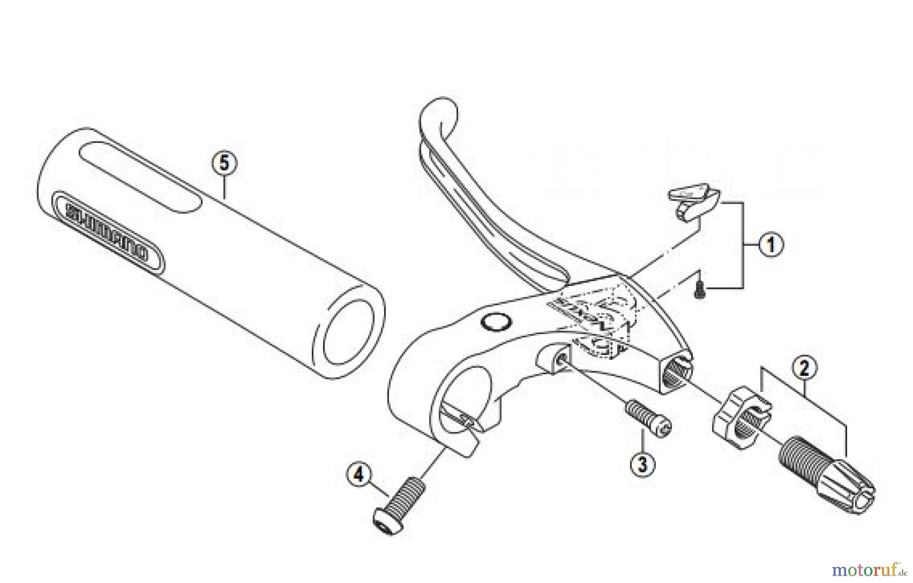 Shimano BL Brake Lever - Bremshebel BL-IM60-04