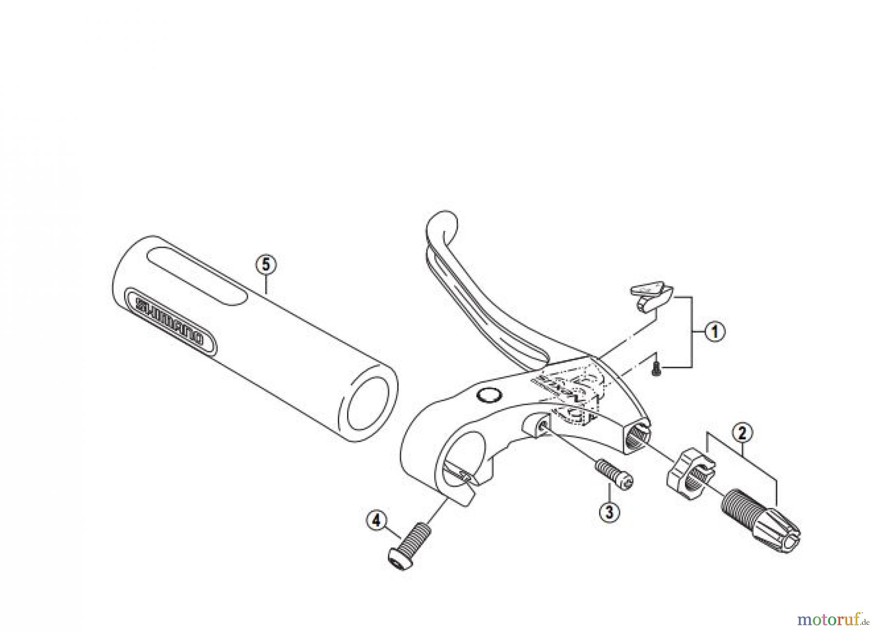 Shimano BL Brake Lever - Bremshebel BL-IM60