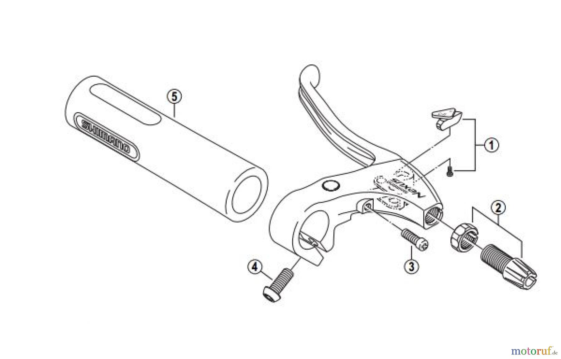 Shimano BL Brake Lever - Bremshebel BL-IM65-04