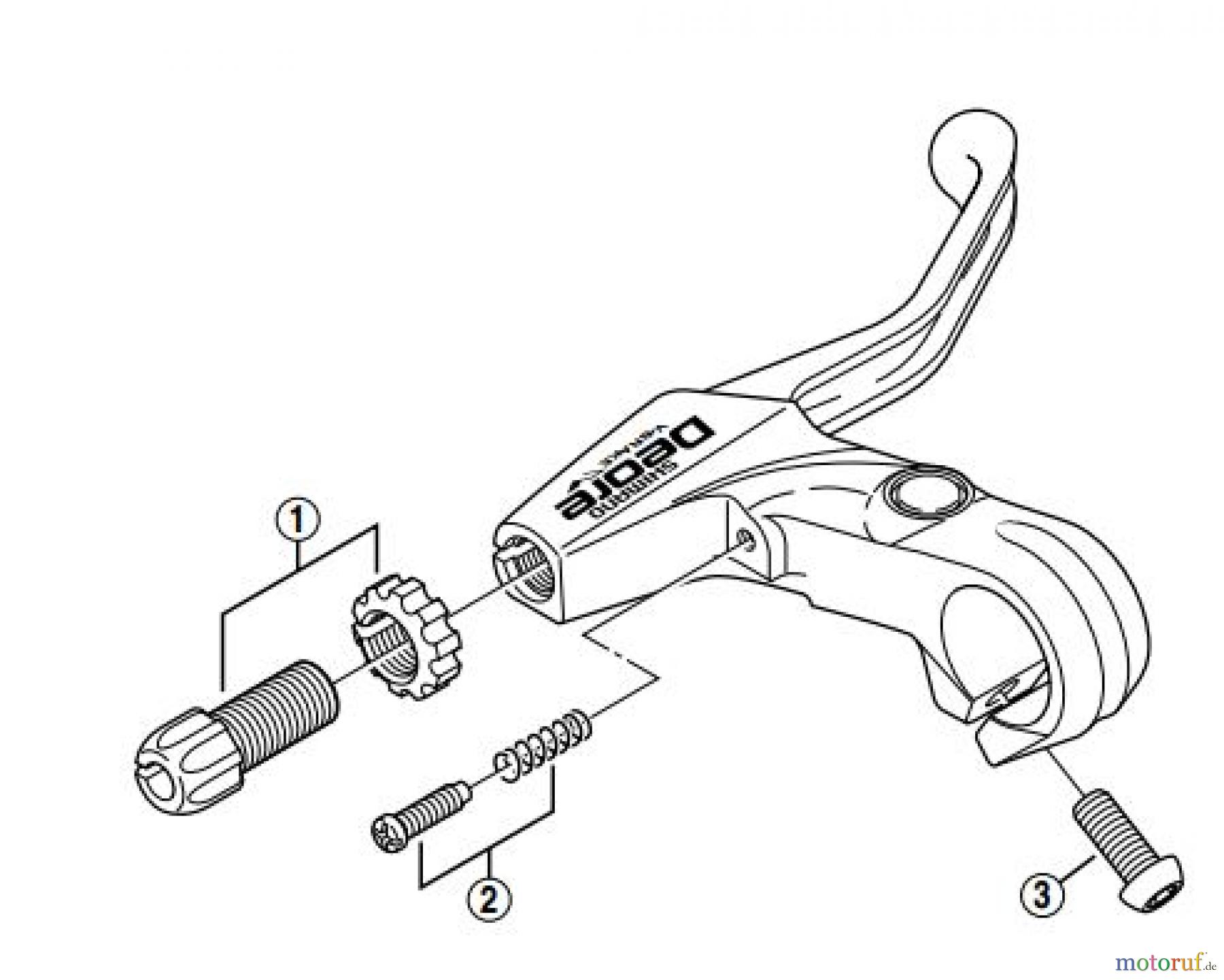 Shimano BL Brake Lever - Bremshebel BL-M510