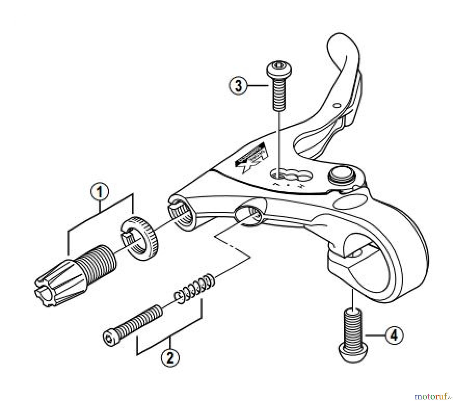 Shimano BL Brake Lever - Bremshebel BL-M570-99