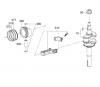 Ryobi Benzin RLM4617SME Ersatzteile Kurbelwelle