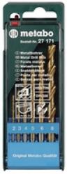 Metabo HSS-TiN-Bohrerkassette 6-teilig