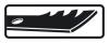 Oregon Gerades Gator Messer 50.2cm 3in1