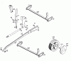 Wolf-Garten 2.42 TL 4760886 Serie C (1996) Ersatzteile Höhenverstellung, Räder