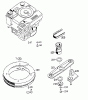 Wolf-Garten 2.42 TA 4765880 Serie C (1996) Ersatzteile Messer, Messeraufnahme, Motor