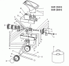 Wolf-Garten SSD 2200 E 7503000 (1997) Ersatzteile Grundgerät