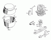 Wolf-Garten 6.42 EA 4925083 Serie E (1998) Ersatzteile Elektromotor, Messer