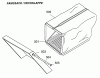 Wolf-Garten SV 4 6150000 Serie A (1998) Ersatzteile Grasfangsack, Heckklappe