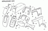 Wolf-Garten SV 4 6150000 Serie A (1998) Ersatzteile Sitz, Verkleidungen