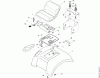 Viking Aufsitzmäher MT 830/38"-44" Ersatzteile G - Sitz