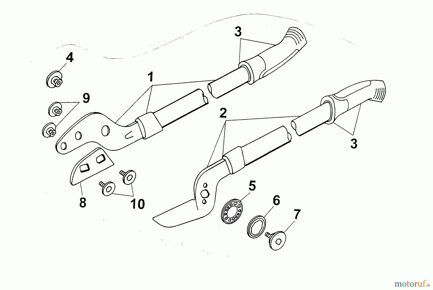 Wolf-Garten Astscheren (Amboss) RS 770 7275000 (2001) Grundgerät