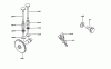 Wolf-Garten FA 76 2055000 Serie B-D (1996) Ersatzteile Nockenwelle, Ölmeßstab, Ventile