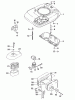 Wolf-Garten FC 150 V 2096055 (1999) Ersatzteile Auspuff, Luftfilter, Tank