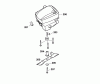 Wolf-Garten 2.42 B Good-Line 4212000 Serie A (2004) Ersatzteile Messer, Messeraufnahme, Motor