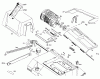Wolf-Garten UV 32 E 3585000 Serie D (2000) Ersatzteile Achse hinten, Heckklappe, Keilriemen