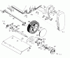 Wolf-Garten UR-K 3586081 Serie B (2000) Ersatzteile Messerwalze, Räder