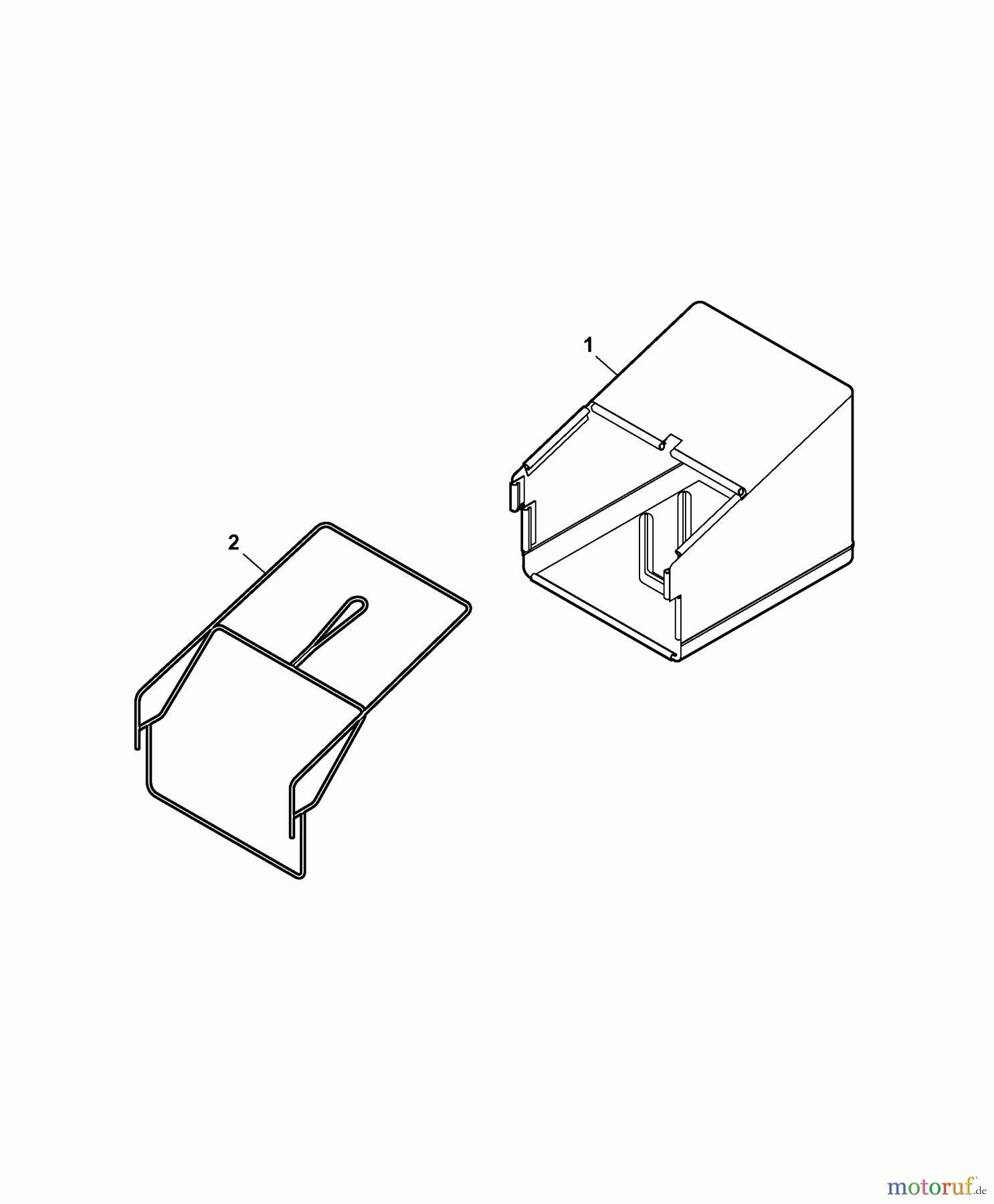 Wolf-Garten Elektrovertikutierer UV 29 EVD 3618005 Serie D (2007) Grasfangsack