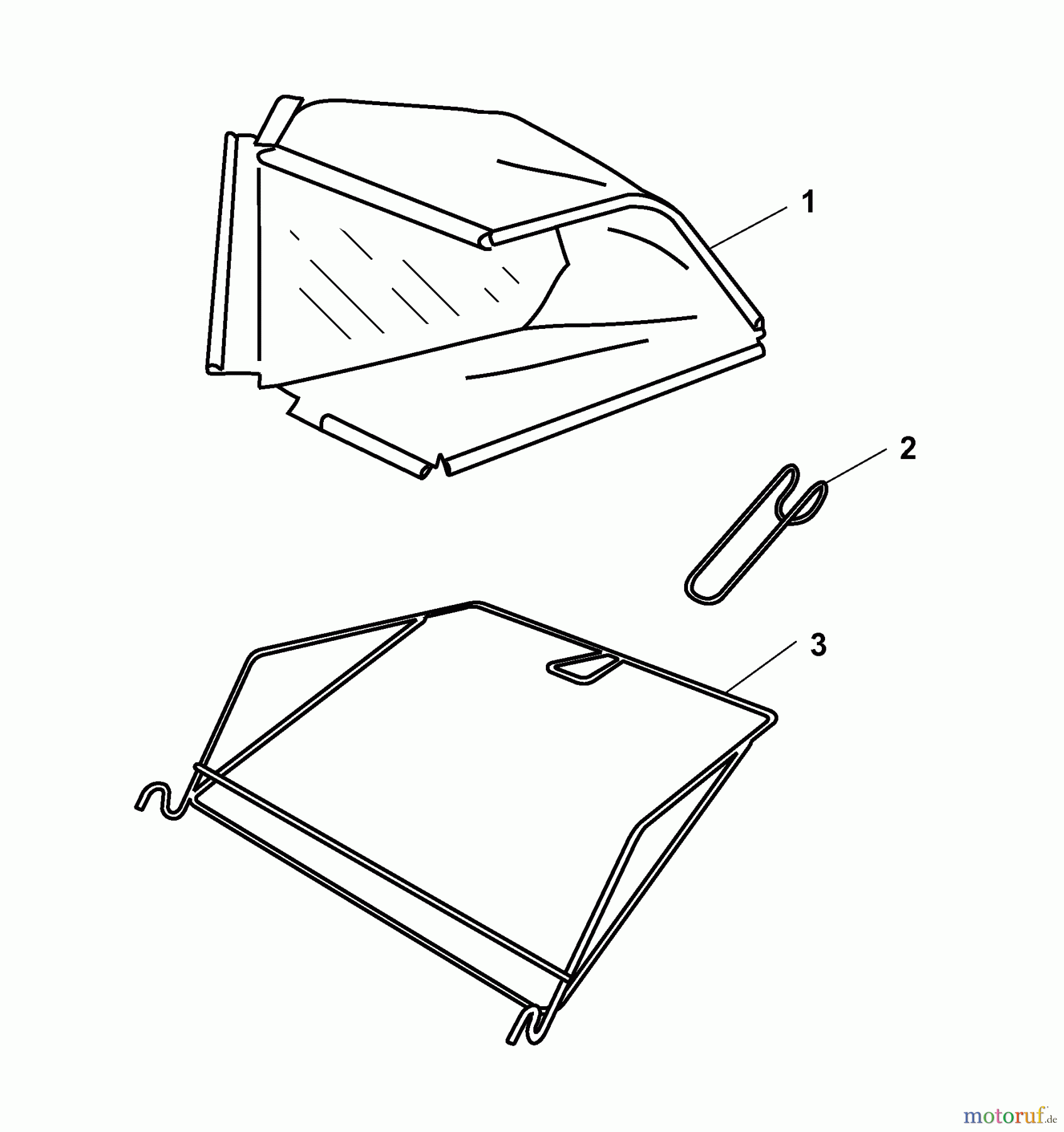 Wolf-Garten Spindelmäher TC 32 ME 3616000 Serie A (2004) Grasfangsack