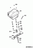 Wolf-Garten Compact plus 40 B 4010000 Serie A (2006) Ersatzteile Messer, Messeraufnahme, Motor