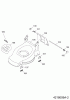 Wolf-Garten 2.48 Q 5 4218009 Serie B (2009) Ersatzteile Messer, Messeraufnahme, Motor