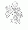Wolf-Garten Concept 43 B 4345000 Serie A (1999) Ersatzteile Gestell, Messer, Motor