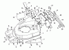 Wolf-Garten Concept 43 BA 4350000 Serie A (1999) Ersatzteile Mähwerksgehäuse